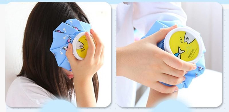 Hot and Cold Reusable Ice Bag for Sport Injuries Ice Pack for Injuries, Hot & Cold Therapy, Teeth Pain Cold Pack, Headaches Cold Ice Bag Hot Cold Therapy for Head Shoulder Back Knee 2PCS - Image 2